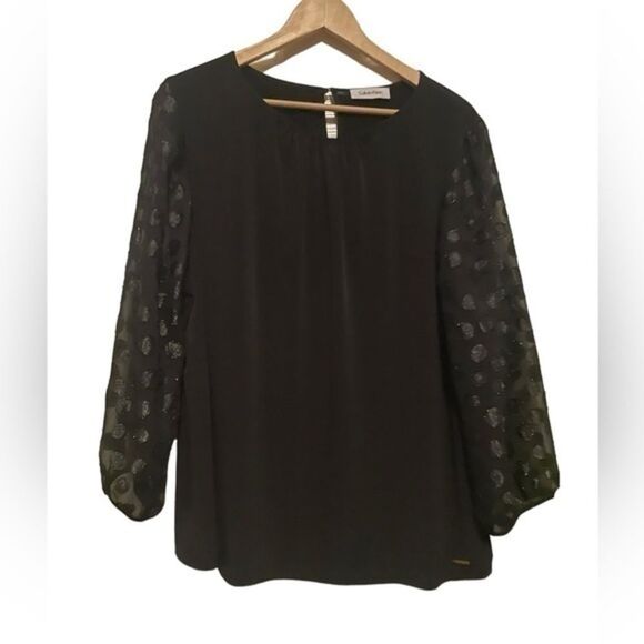 NEW CALVIN KLEIN blouse - Picture 1 of 6